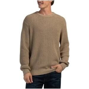 Rag & Bone -M-Curtis Marl Crew Men’s Sweater3 Taupe Multi Medium $298 NWT
